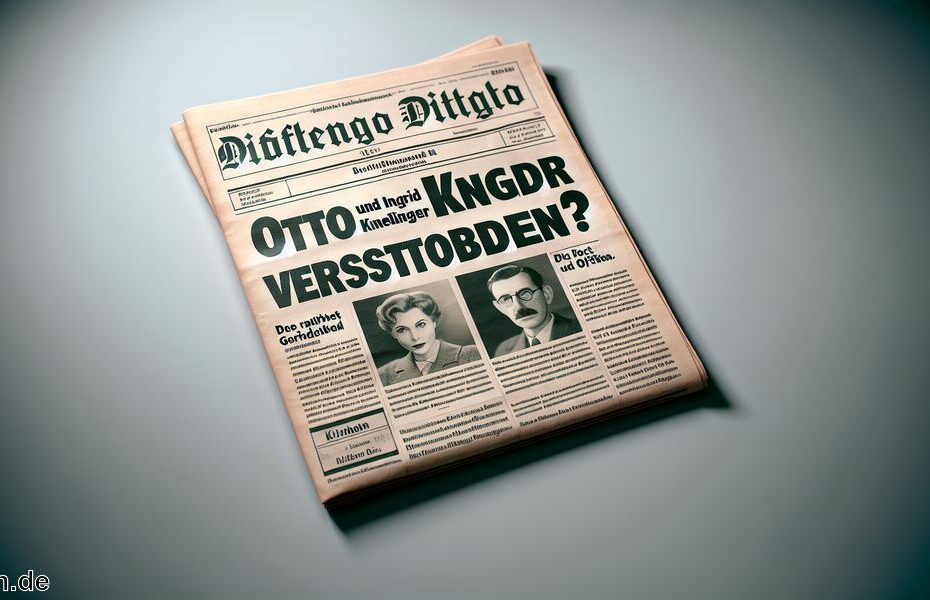 Otto und Ingrid Kneidinger verstorben? Die Wahrheit über Gerüchte, Fakten und offene Fragen