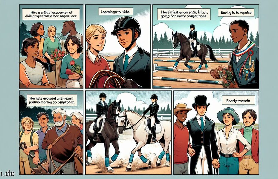 Frühes Leben und Beginn ihrer Dressurreiterkarriere