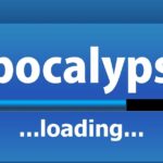 apocalypse, downfall, the end, download, future, computer, technology, screen, present, irony, joke, opposition, please wait, loading bar, cancellation, mask, attitude to life, philosophy, break up, prematurely, wait, waiting time, lifespan, monitor