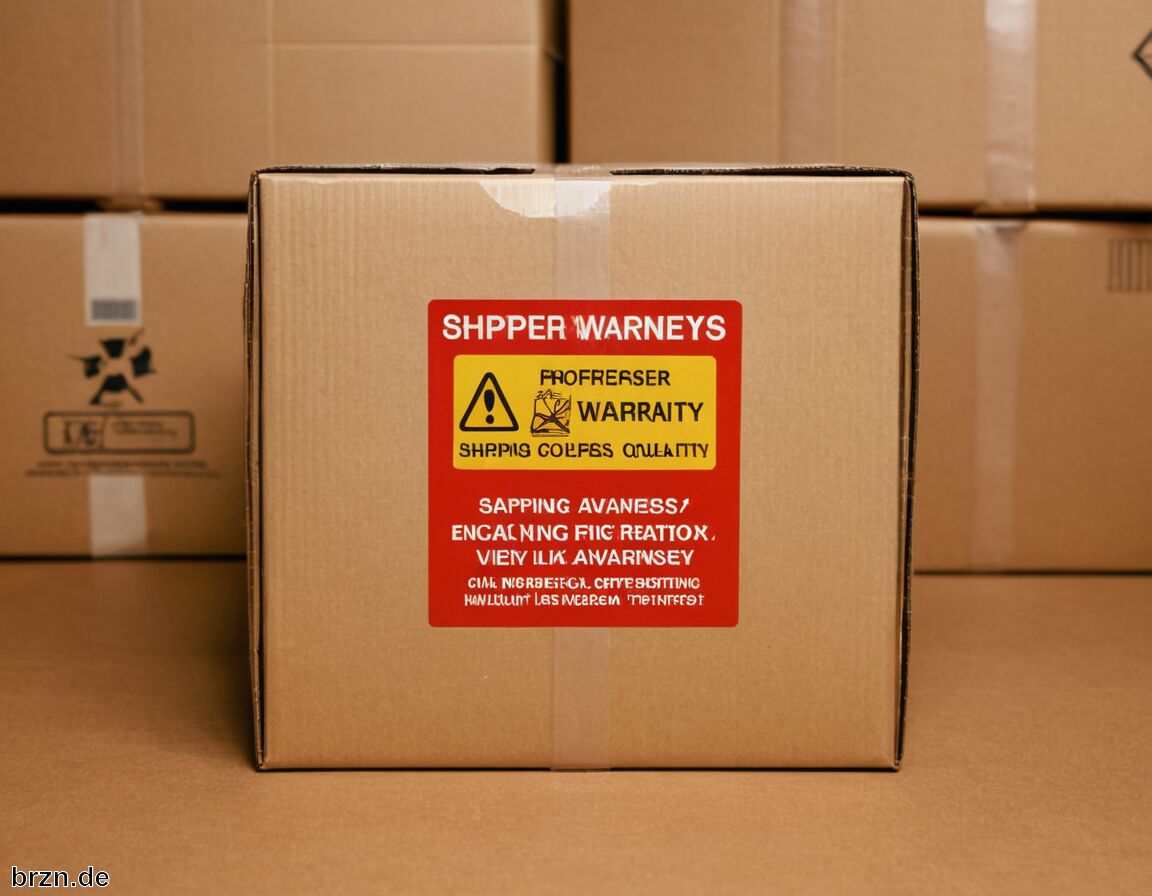 Haftung und Garantie im Blick behalten - Shipper only, not Seller – Was dieser Hinweis für dich bedeutet