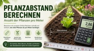 Pflanzabstand Rechner