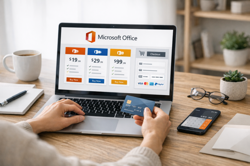 Microsoft Office online kaufen: Info, Kosten, Ablauf