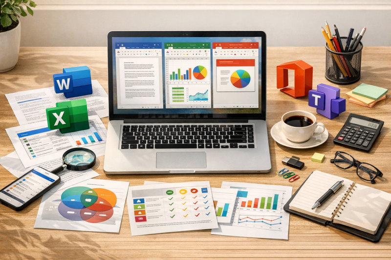 Microsoft Office Programme im Vergleich: Tools, Funktionen und Vorteile im Überblick