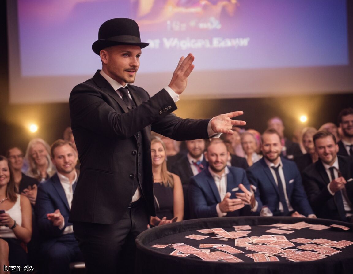 Individuelle Shows für Unternehmensfeiern gestalten - Zaubershows für Firmenevents in Baden Württemberg