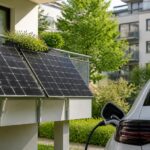 Welche Größe einer Balkon-Solaranlage wird für das Laden eines Elektroautos benötigt?