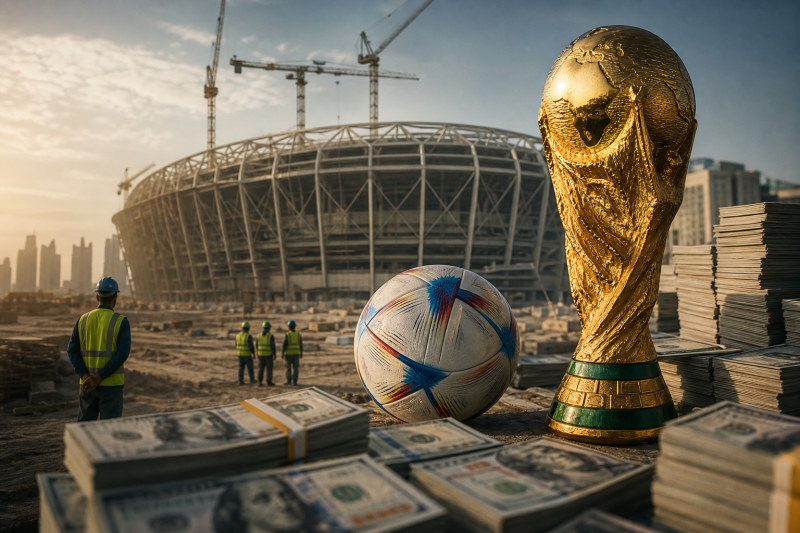 Was Milliarden-Turniere wirklich kosten: Die Ökonomie hinter Fußball-Weltmeisterschaften