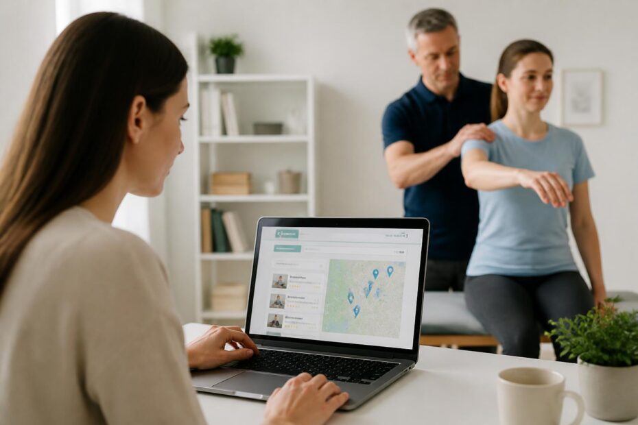 Digitalisierung im Gesundheitswesen: Wie Online-Portale die Suche nach Physiotherapie revolutionieren