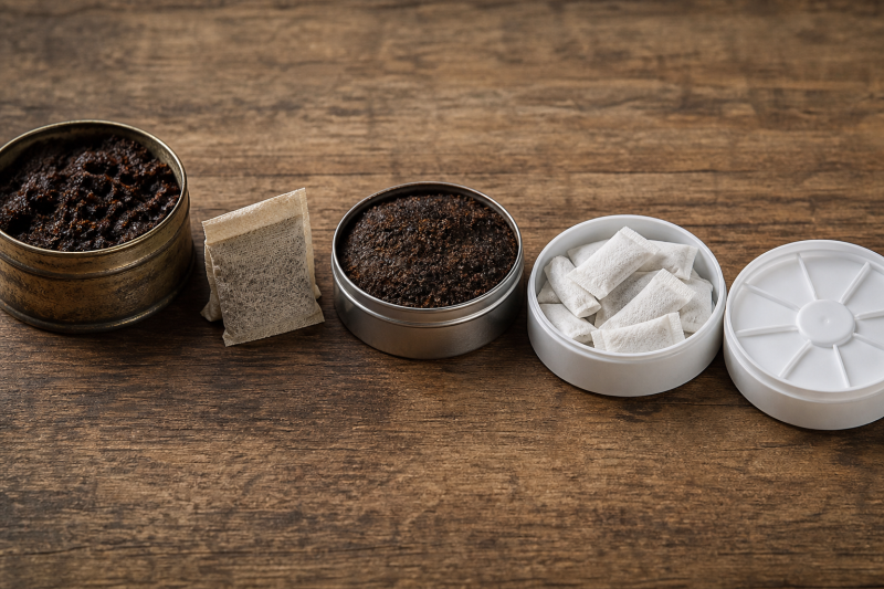 Vom Kautabak zum White Pouch: Die Geschichte oraler Nikotinprodukte