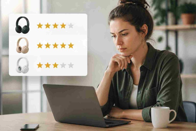 Warum Platz 1 in einem Online-Vergleich nicht die höchste Bewertung haben muss